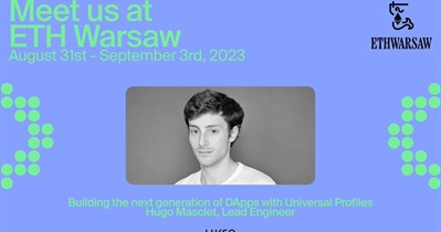 LUKSO Token to Participate in ETHWarsaw in Warsaw on September 1st