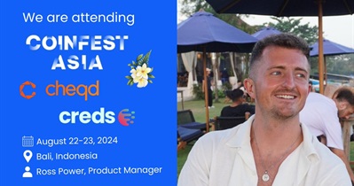 CHEQD Network to Participate in Coinfest Asia in Bali on August 22nd