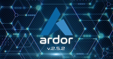 Ardor to Release Ardor v.2.5.2 on May 12th