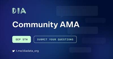 DIA to Hold AMA on Telegram on September 5th