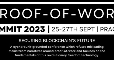 Alephium to Participate in POWSummit in Prague