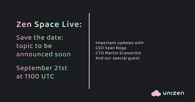 Unizen to Hold AMA on Zoom on September 21st