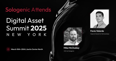 Sologenic to Participate in Digital Asset Summit 2025 in New York on March 18th