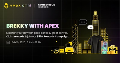 ApeX Token to Participate in Consensus2025 in Hong Kong on February 19th