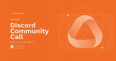 Automata to Host Community Call on March 6th