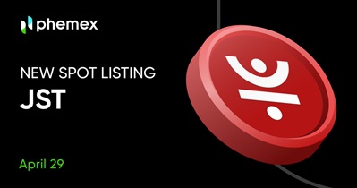 JUST to Be Listed on Phemex