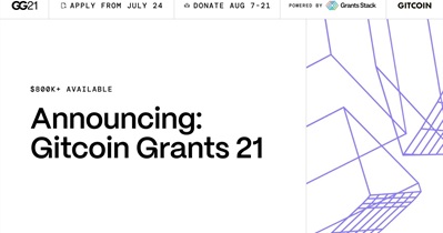 Gitcoin to Hold 21st Round of Gitcoin Grants on August 7th