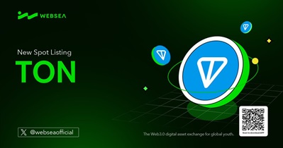 Toncoin to Be Listed on Websea