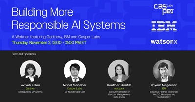 Casper Network to Participate in Building Responsible AI Webinar on November 2nd