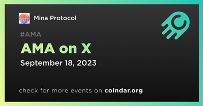 Mina Protocol to Hold AMA on X on September 18th