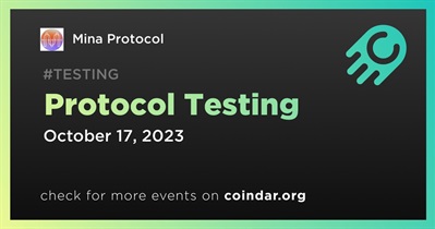 Mina Protocol to Host Protocol Testing on October 17th
