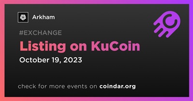 Arkham to Be Listed on KuCoin on October 19th