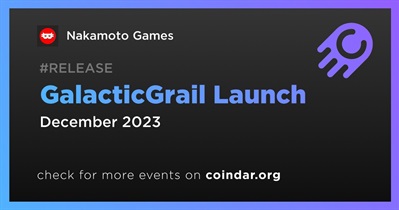 Nakamoto Games to Launch GalacticGrail in December