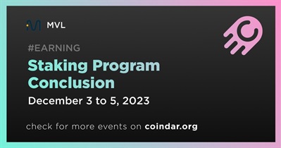 MVL to Conclude Staking Program on December 3rd
