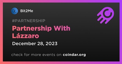 Bit2Me Partners With Lázzaro