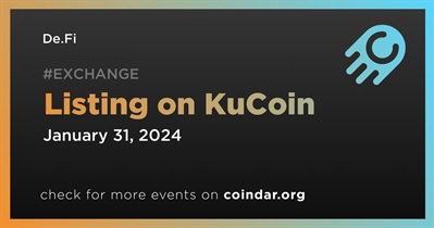 De.Fi to Be Listed on KuCoin on January 31st