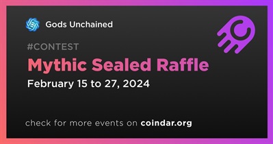 Gods Unchained to Host Mythic Sealed Raffle