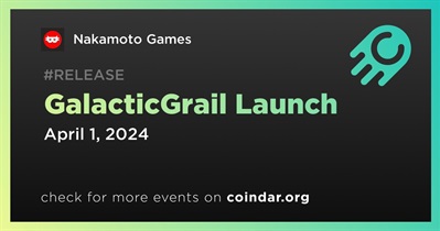 Nakamoto Games to Release GalacticGrail on April 1st
