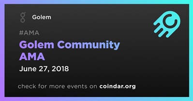 Golem Community AMA
