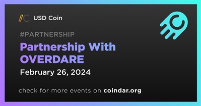 USD Coin Partners With OVERDARE