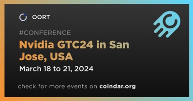OORT to Participate in Nvidia GTC24 in San Jose on March 18th