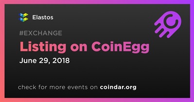 Listing on CoinEgg