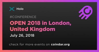 OPEN 2018 in London, United Kingdom