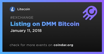 Listing on DMM Bitcoin