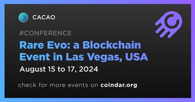 CACAO to Participate in Rare Evo: a Blockchain Event in Las Vegas on August 15th