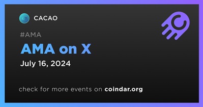 CACAO to Hold AMA on X on July 16th