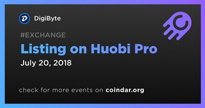 Listing on Huobi Pro