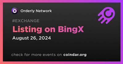 Orderly Network to Be Listed on BingX