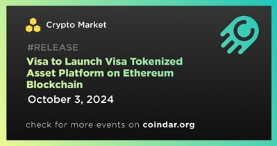 Visa to Launch Visa Tokenized Asset Platform on Ethereum Blockchain