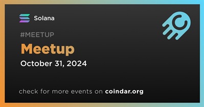 Solana to Host Meetup on October 31st