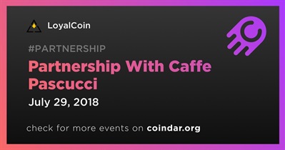 Partnership With Caffe Pascucci