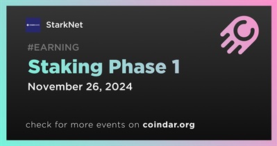 Starknet to Launch Staking Phase 1 on November 26th