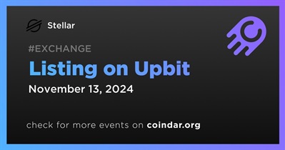 Stellar to Be Listed on Upbit