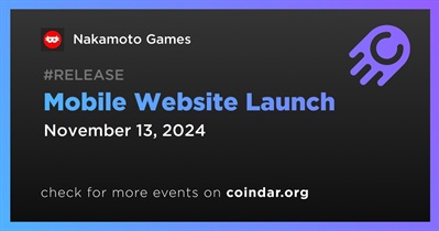 Nakamoto Games to Launch Mobile Website