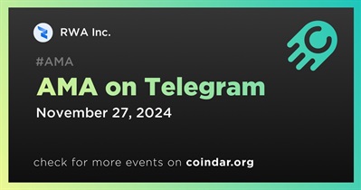 RWA Inc. to Hold AMA on Telegram on November 27th