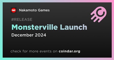 Nakamoto Games to Launch Monsterville in December
