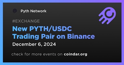 Binance to Add New PYTH/USDC Trading Pair on December 6th