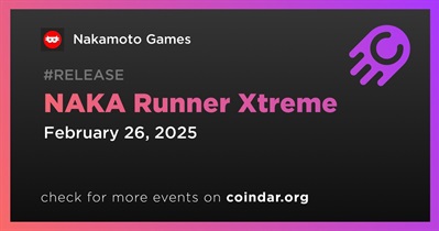 Nakamoto Games to Launch NAKA Runner Xtreme on February 26th