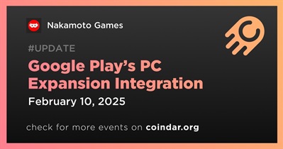 Nakamoto Games to Be Integrated to Google Play’s PC Expansion on February 10th