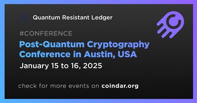 Quantum Resistant Ledger to Participate in Post-Quantum Cryptography Conference in Austin on January 15th