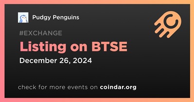 Pudgy Penguins to Be Listed on BTSE on December 26th