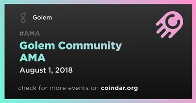 Golem Community AMA