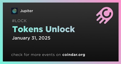 41.51% of JUP Tokens Will Be Unlocked on January 31st