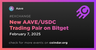 Bitget to Add New AAVE/USDC Trading Pair