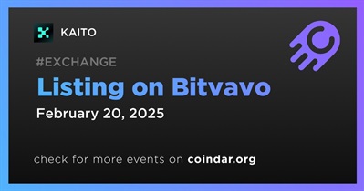 KAITO to Be Listed on Bitvavo