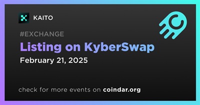 KAITO to Be Listed on KyberSwap